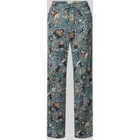 Schiesser Regular Fit Pyjama-Hose mit Tunnelzug in Mint, Größe 38 von Schiesser