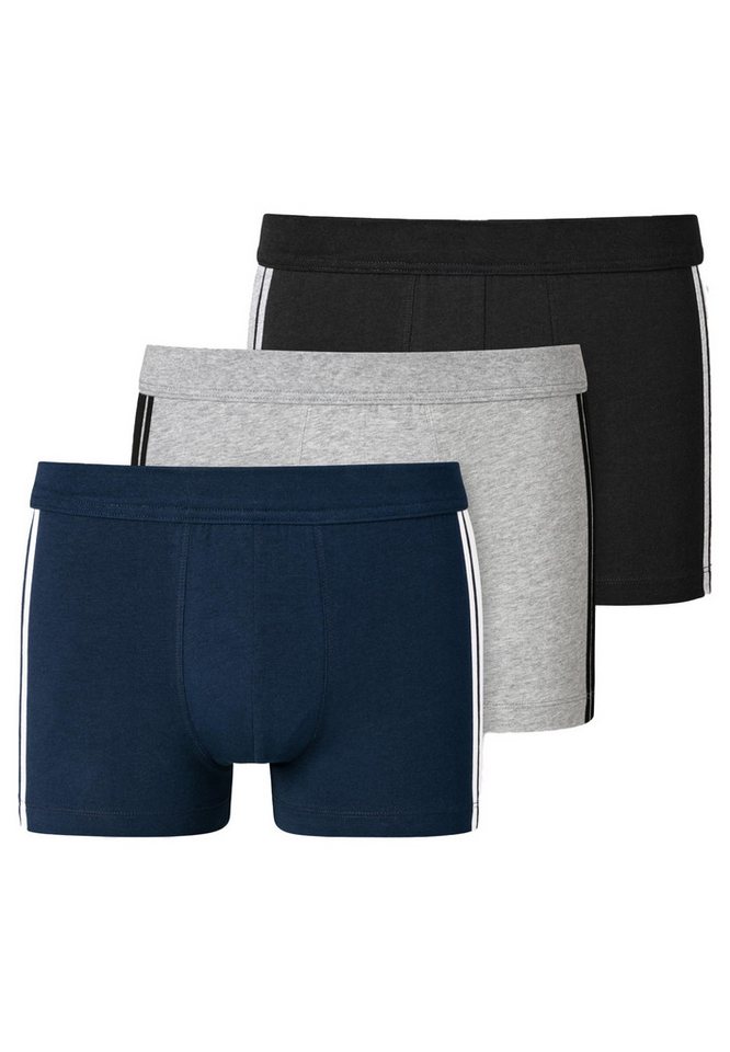 Schiesser Retro Boxer 3er Pack - 95/5 Stretch - Organic Cotton (Spar-Set) Retro Short / Pant - Baumwolle - ohne Eingriff von Schiesser