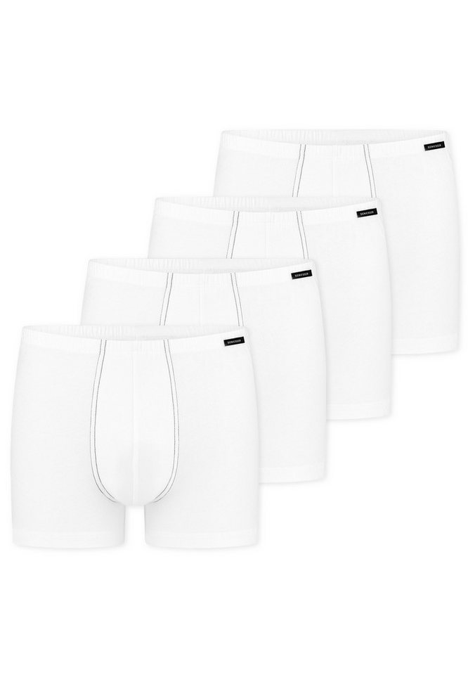Schiesser Retro Boxer 4er Pack Cotton Essentials (Spar-Set, 4-St) Shorts - Baumwolle - ohne Eingriff von Schiesser