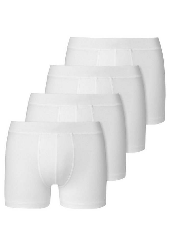 Schiesser Retro Boxer 4er Pack Teens Boys 95/5 Organic Cotton (Spar-Set, 4-St) Retro Short / Pant - Baumwolle - Ohne Eingriff - Überzogener Gummibund von Schiesser