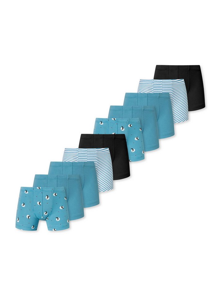 Schiesser Retro Boxer 95/5 (10-St) Retro-Boxer retroshorts boxershorts von Schiesser