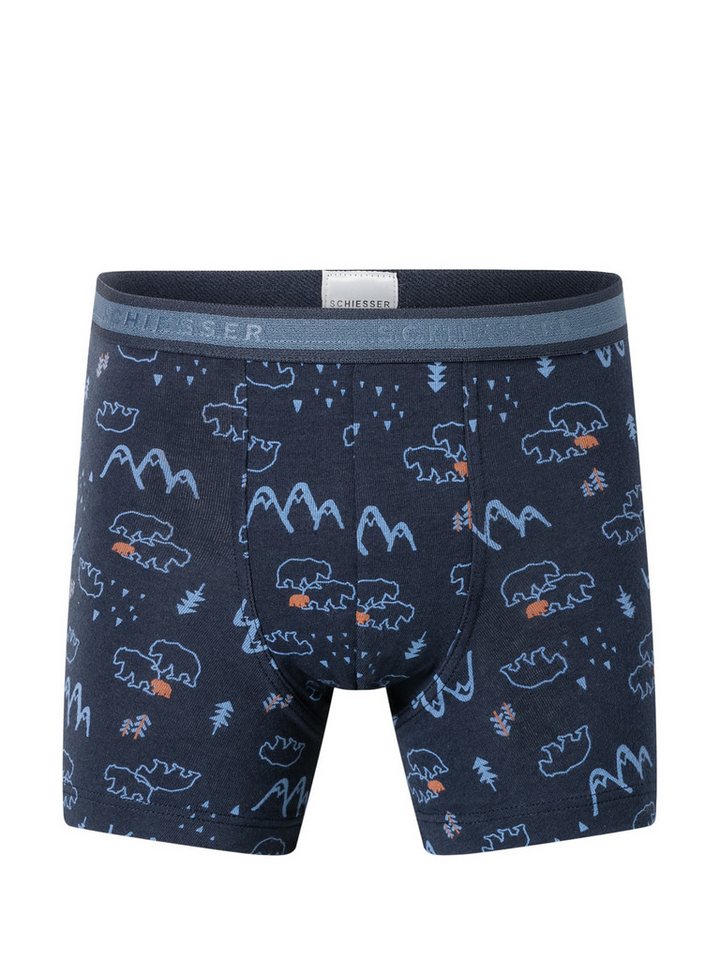 Schiesser Retro Boxer 95/5 (3-St) unterhose männer boxershort von Schiesser