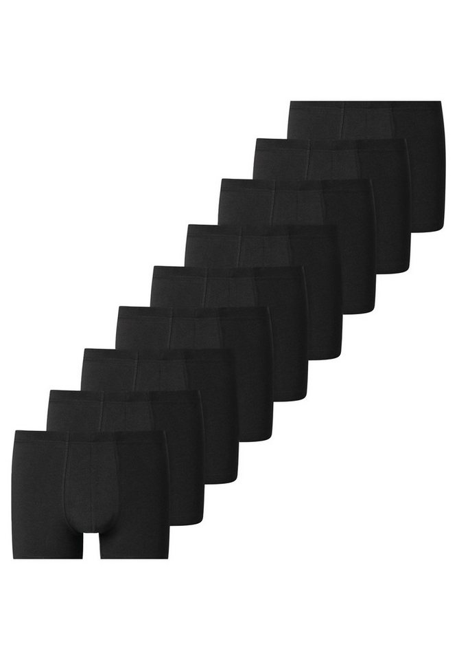 Schiesser Retro Boxer 9er Pack 95/5 Essentials - Organic Cotton (Spar-Set, 9-St) Retro Short / Pant - Baumwolle - ohne Eingriff - Atmungsaktiv von Schiesser