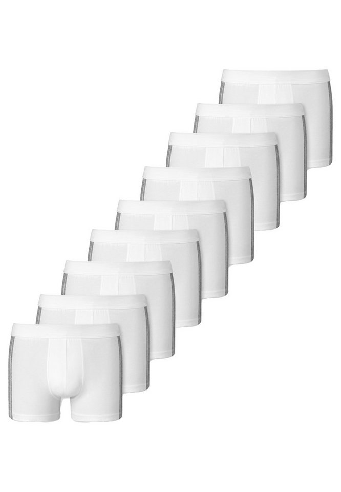 Schiesser Retro Boxer 9er Pack 95/5 Stretch - Organic Cotton (Spar-Set, 9-St) Retro Short / Pant - Baumwolle - ohne Eingriff - Atmungsaktiv von Schiesser