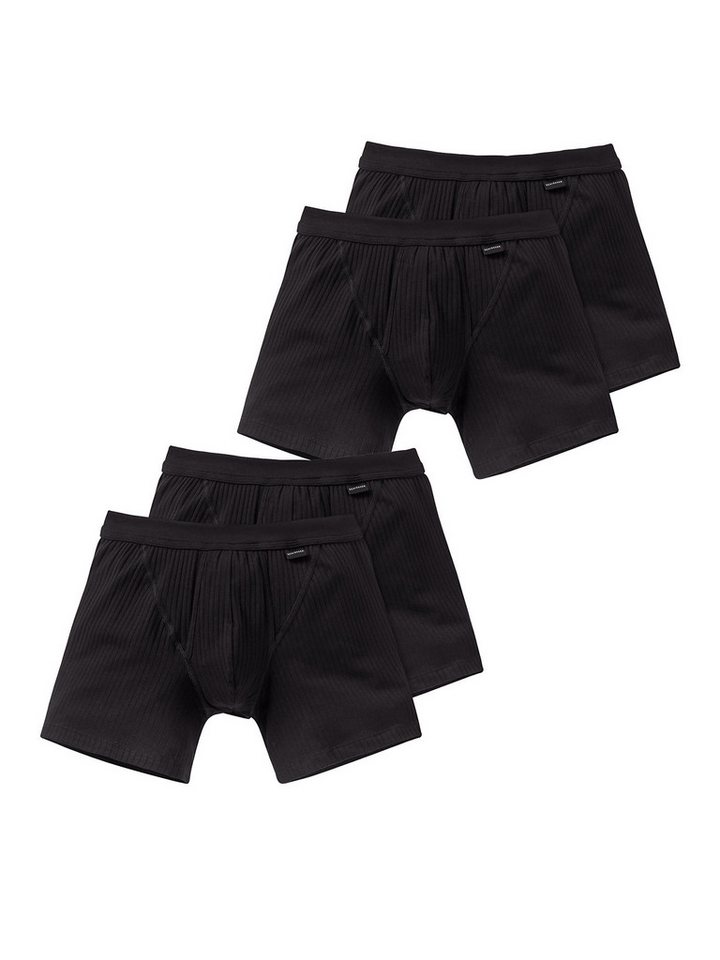 Schiesser Retro Boxer Authentic (4-St) Retro-Boxer retroshorts boxershorts von Schiesser