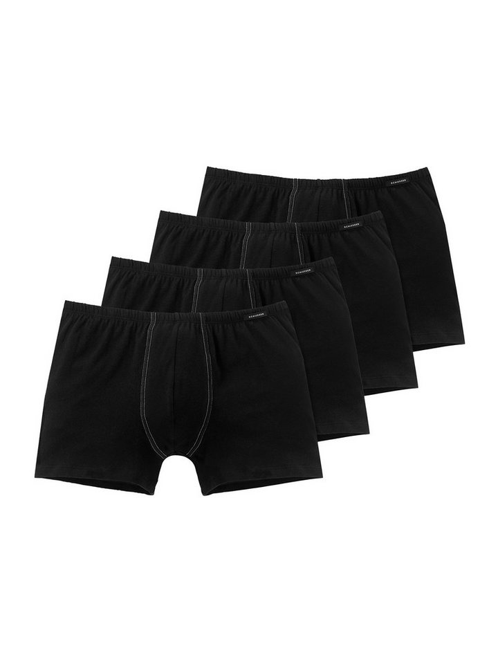 Schiesser Retro Boxer Essentials (4-St) Retro-Boxer retroshorts boxershorts von Schiesser