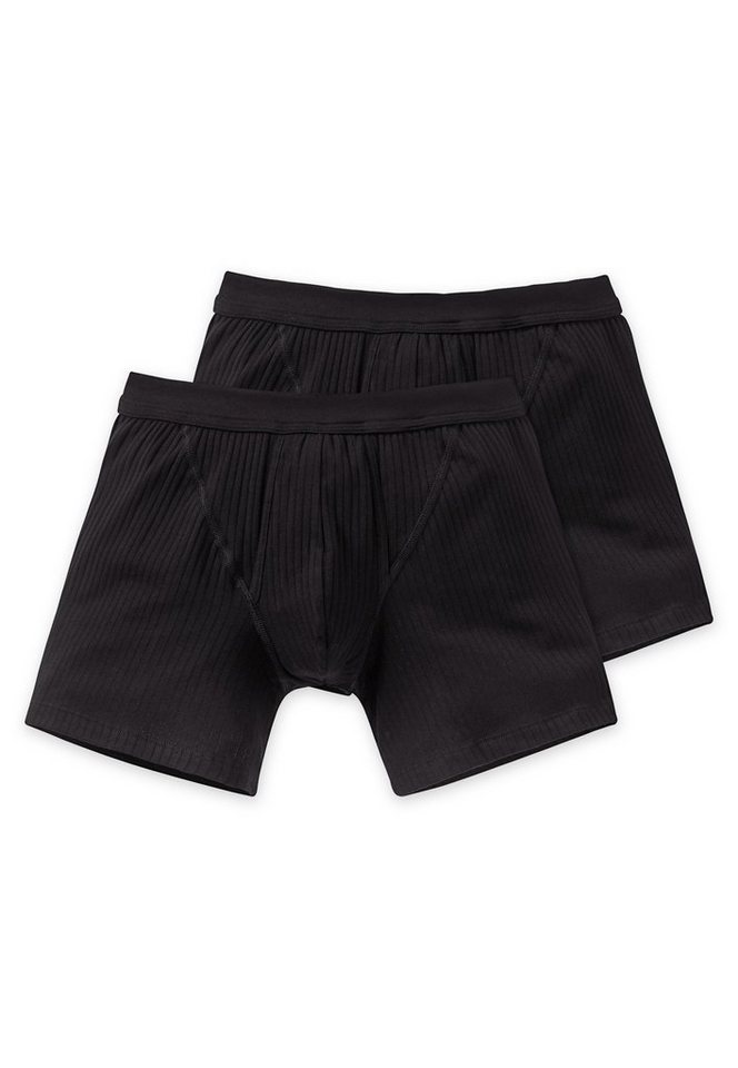 Schiesser Retro Pants Authentic (2er-Pack) mit stilvollem Nadelzug von Schiesser