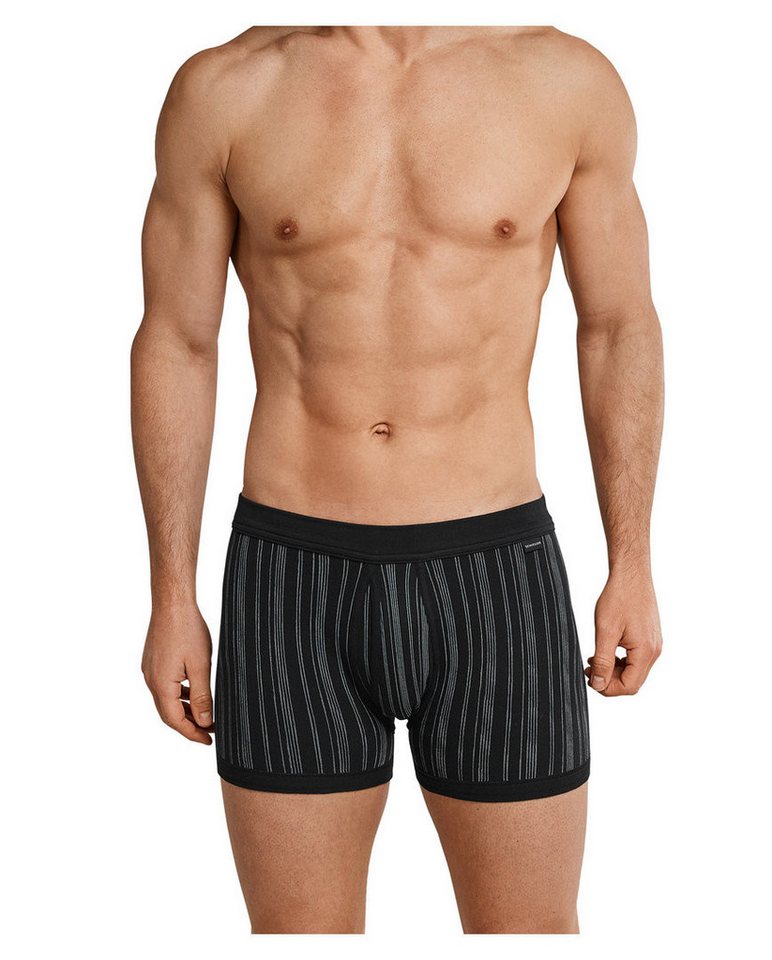 Schiesser Retro Pants Long - Original Feinripp (4er Vorteilspack) mit Eingriff von Schiesser