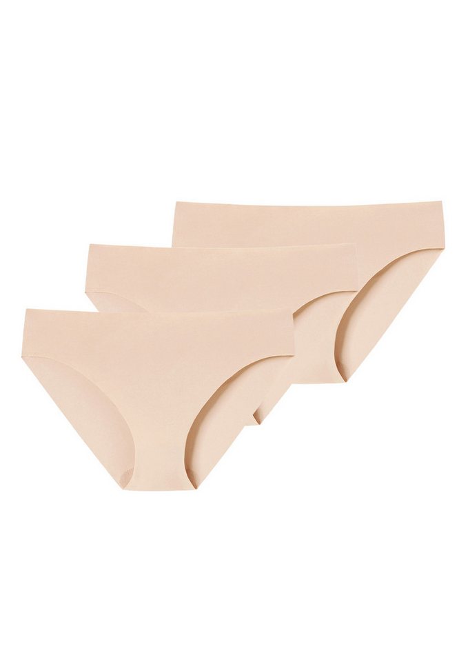 Schiesser Rioslip 3er Pack Invisible Light (Spar-Set, 3-St) Slip - Nahtlos - Super softes, leichtes Material von Schiesser