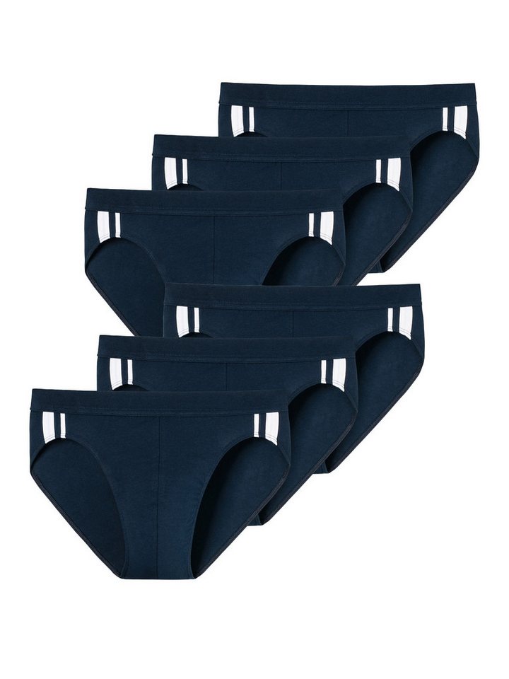 Schiesser Rioslip 95/5 Stretch (6-St) brazilslip unterhose unterwäsche von Schiesser
