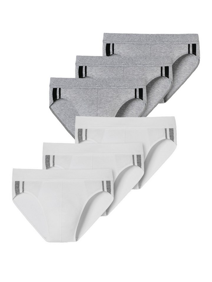 Schiesser Rioslip 95/5 Stretch (6-St) brazilslip unterhose unterwäsche von Schiesser