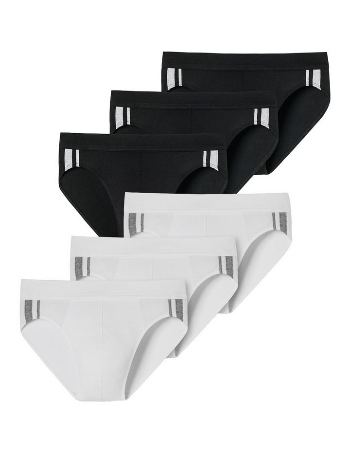 Schiesser Rioslip 95/5 Stretch (6-St) brazilslip unterhose unterwäsche von Schiesser