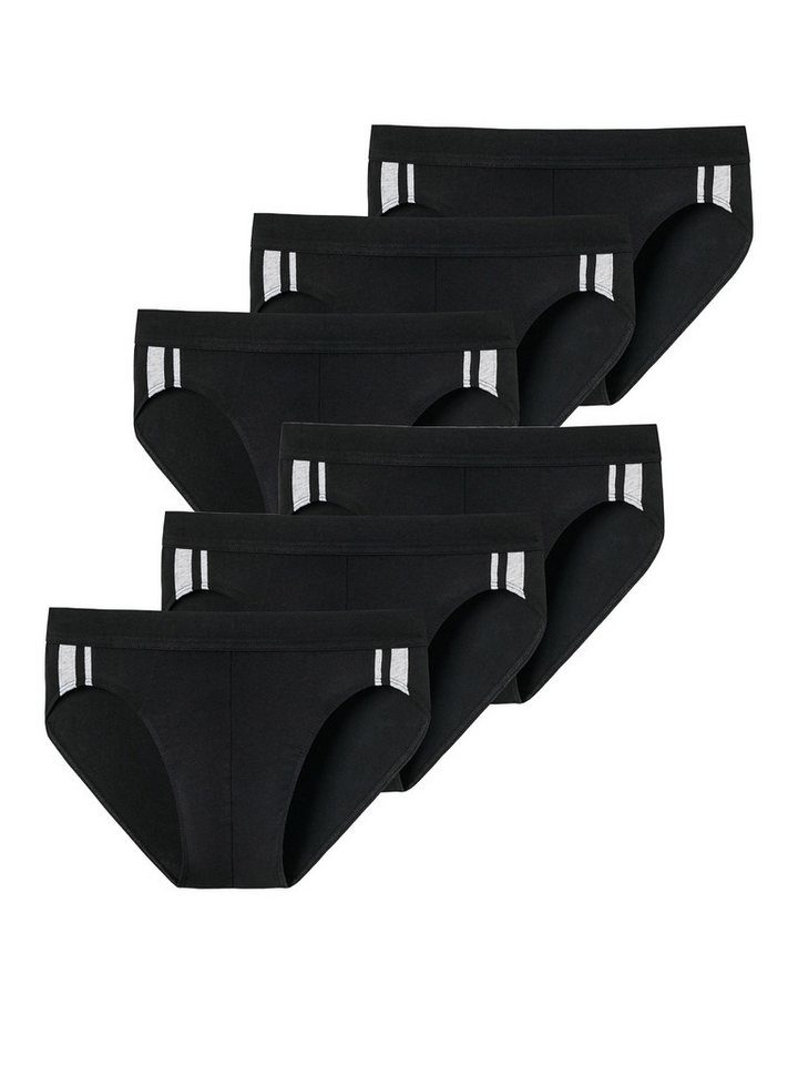 Schiesser Rioslip 95/5 Stretch (6-St) brazilslip unterhose unterwäsche von Schiesser