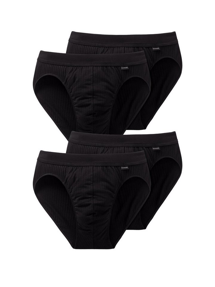 Schiesser Rioslip Authentic (4-St) brazilslip unterhose unterwäsche von Schiesser