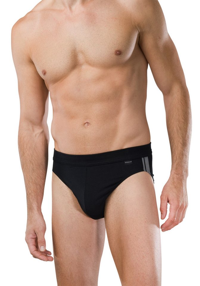 Schiesser Rioslip Cotton Essentials Herren Slip (Multipack, 3-St., 3er-Pack) Brief Unterhose Stretch von Schiesser