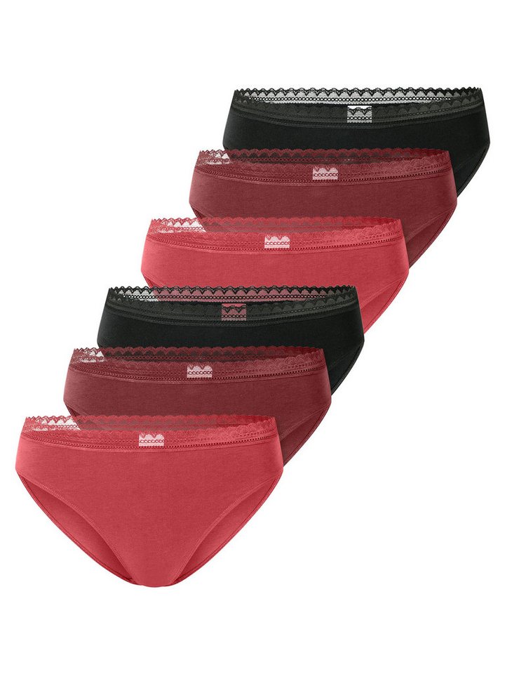 Schiesser Rioslip Modern Multipacks (6-St) Rio Slip, Mittelhoher Slip, Rioslip von Schiesser