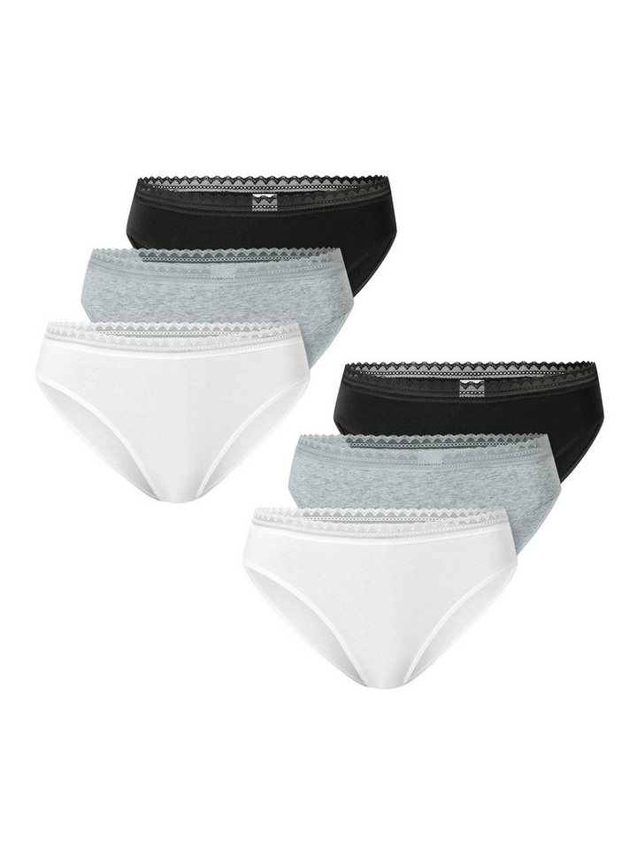 Schiesser Rioslip Modern Multipacks (6-St) brazilslip unterhose unterwäsche von Schiesser