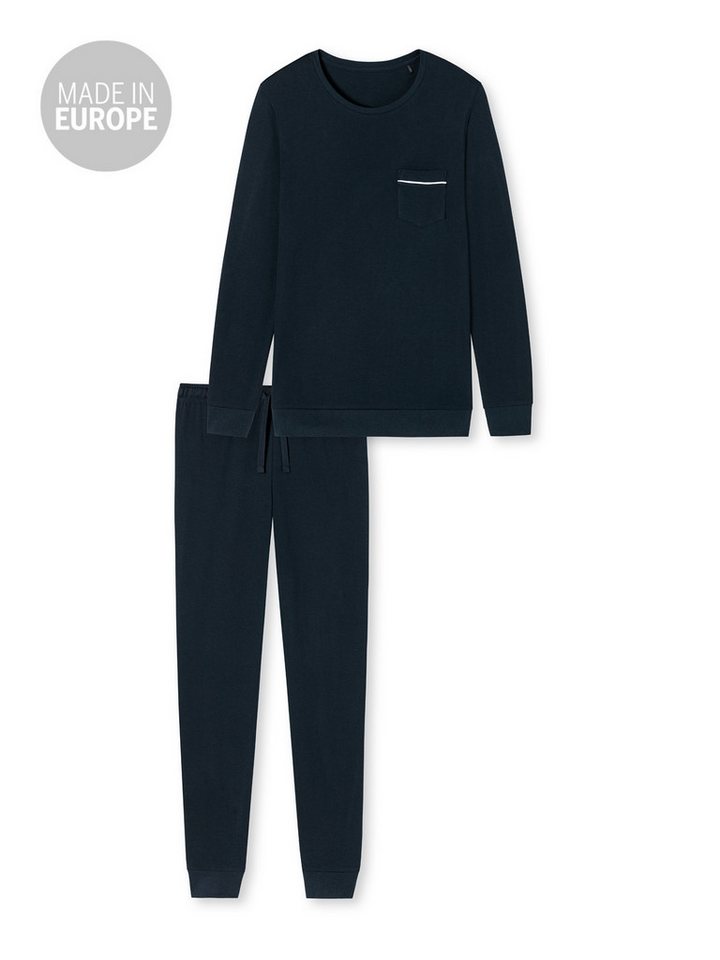 Schiesser Schlafanzug Fine Interlock von Schiesser