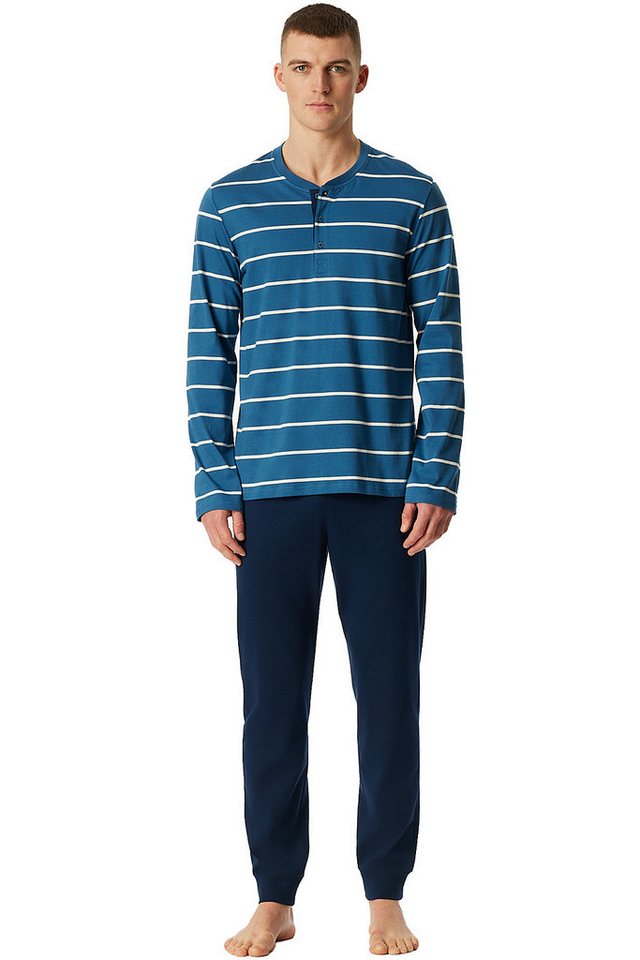 Schiesser Schlafanzug Herren Pyjama Serie Casual Nightwear von Schiesser