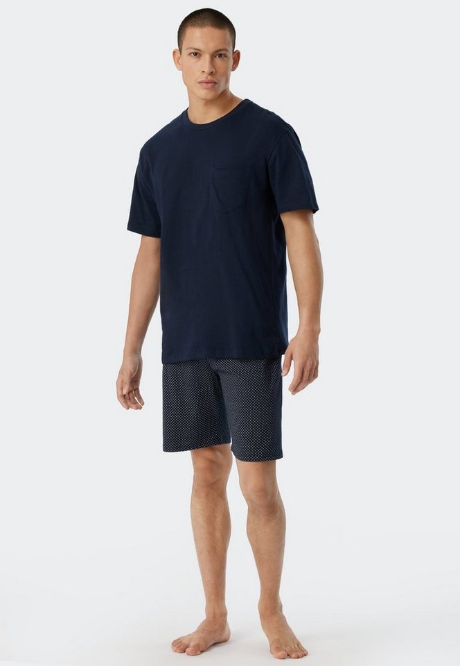 Schiesser Shorty selected! premium inspiration (2 tlg) mit rundem Halsausschnitt von Schiesser