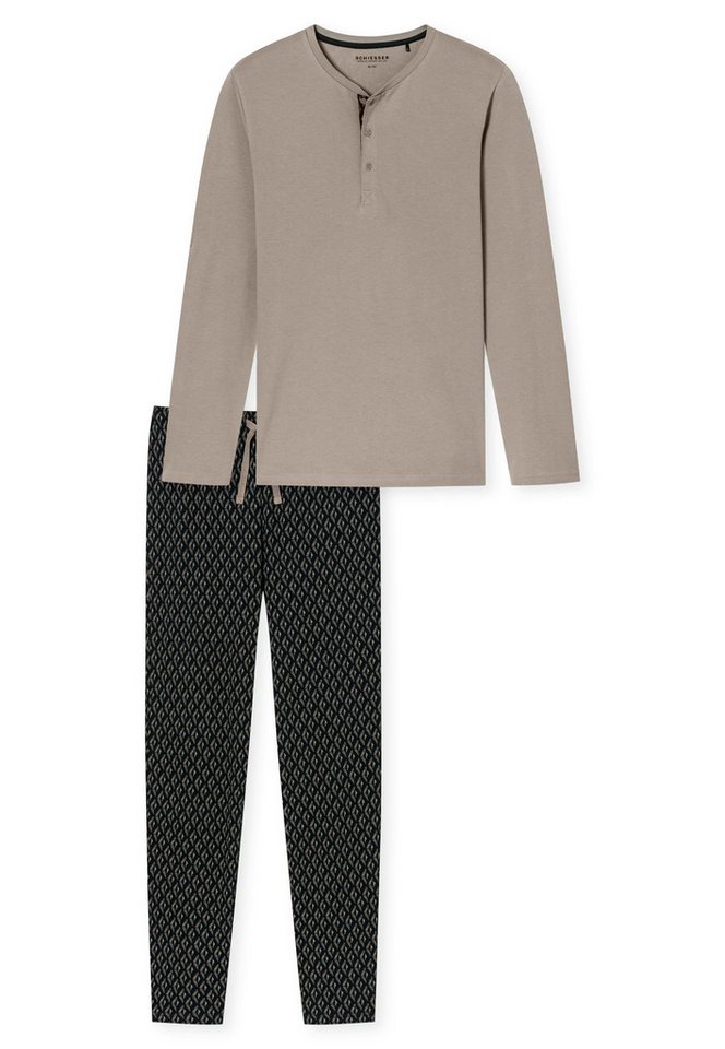 Schiesser Schlafanzug Schlafanzug lang von Schiesser