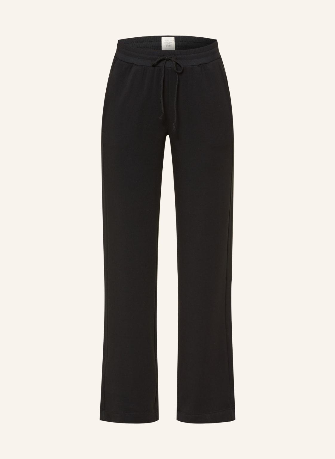 Schiesser Schlafhose Mix+Relax schwarz von Schiesser