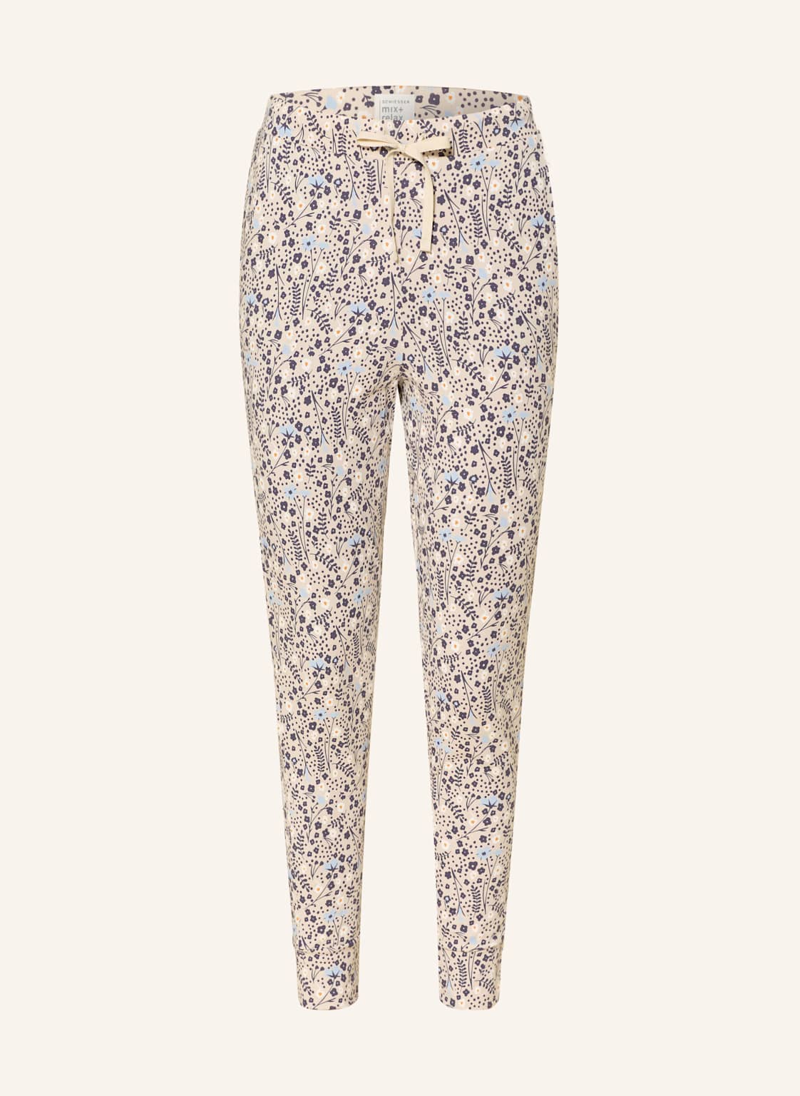 Schiesser Schlafhose Mix+Relax weiss von Schiesser