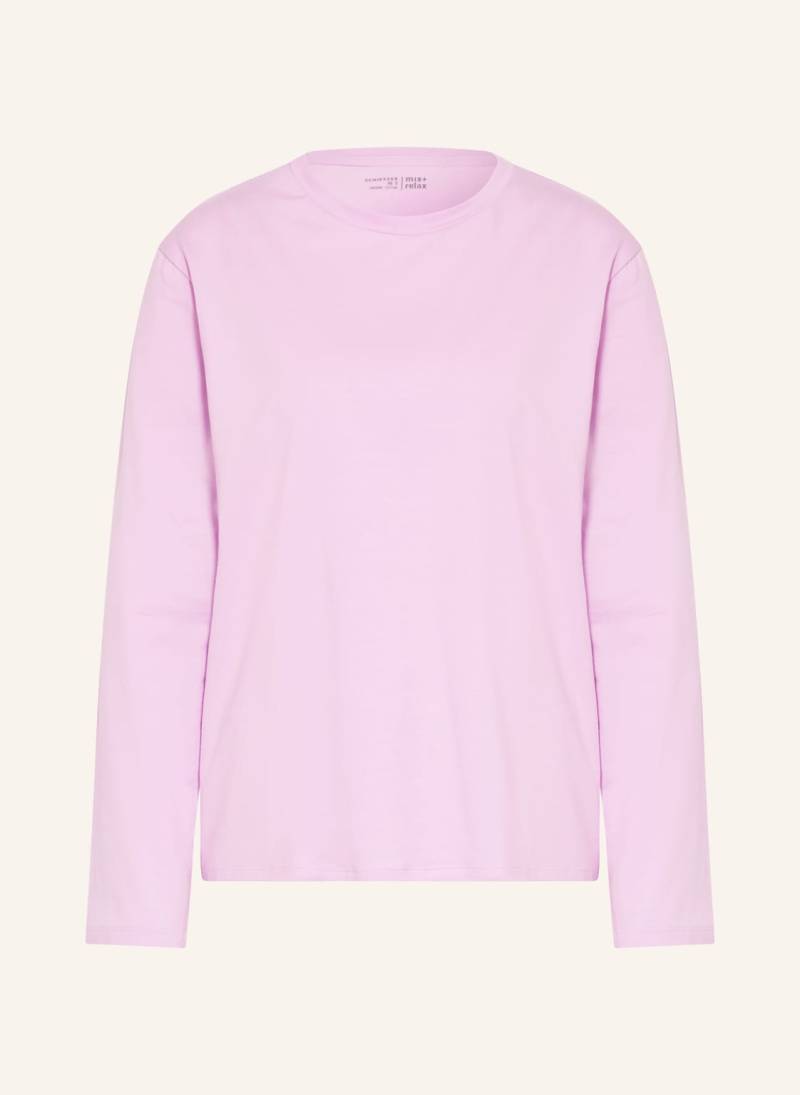 Schiesser Schlafshirt Mix+Relax rosa von Schiesser