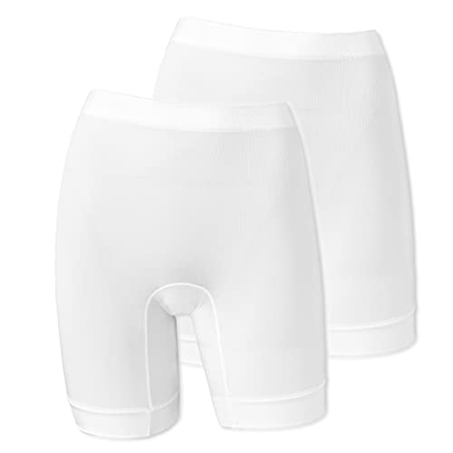 Schiesser - Seamless Light - Longshorts - 2er Pack (L Weiß) von Schiesser