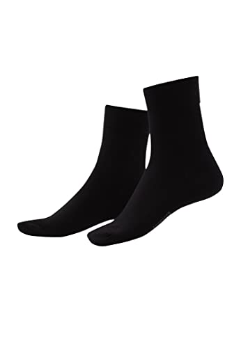 Schiesser Selected Premium Damensocken 2er Pack black 39|42 von Schiesser