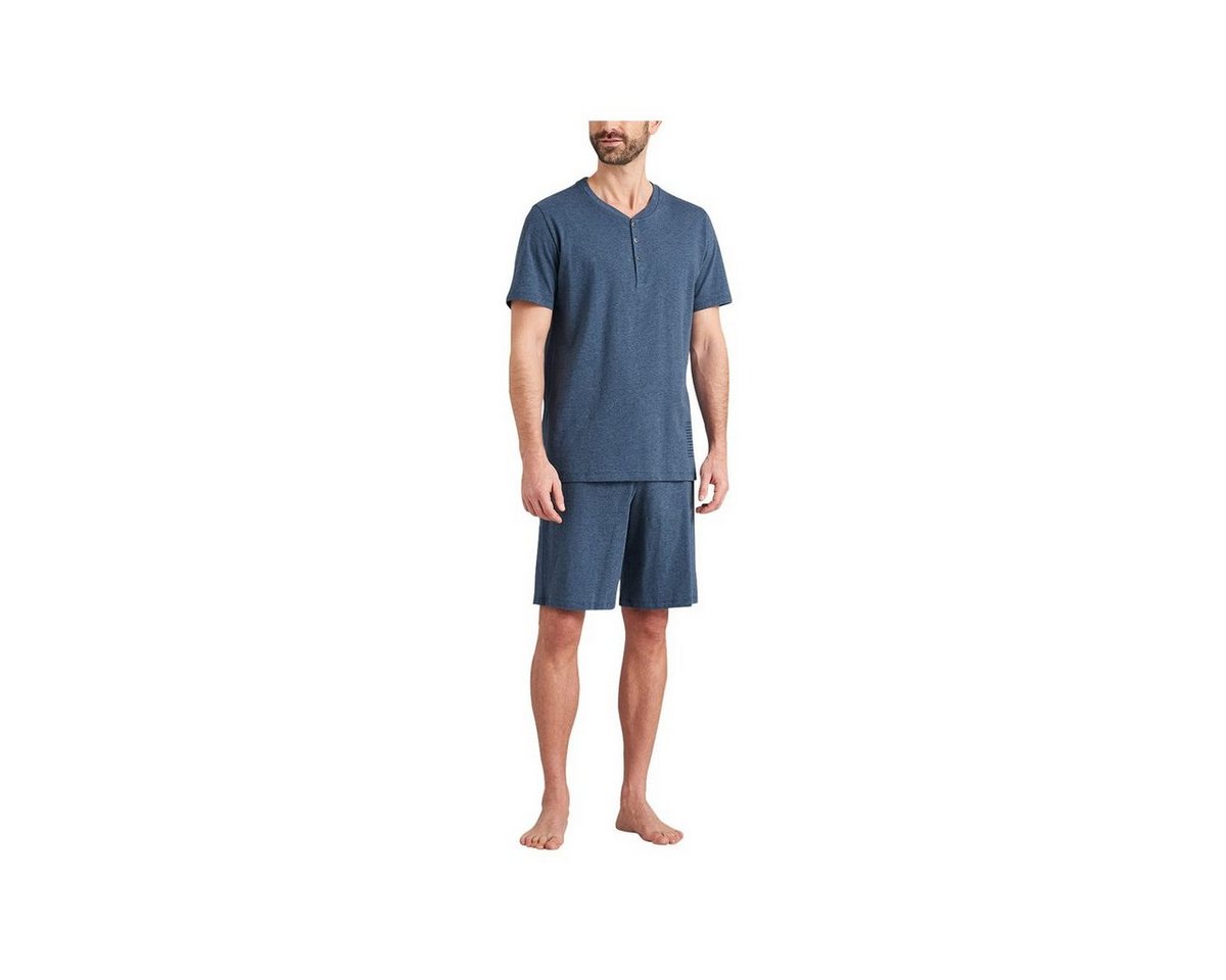 Schiesser Shorts blau regular (1-tlg) von Schiesser