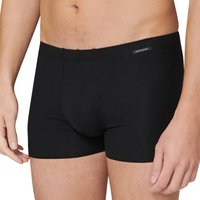 Schiesser Herren Shorts schwarz Baumwolle unifarben von Schiesser