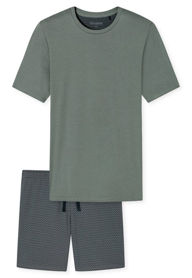 Schiesser Shorty Schlafanzug kurz von Schiesser