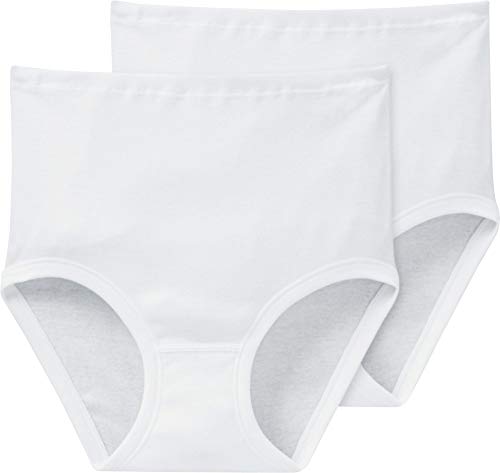Schiesser Starlet Taillenslip, Damen-Slip, (2er Pack), 2 x Weiß, 48 von Schiesser