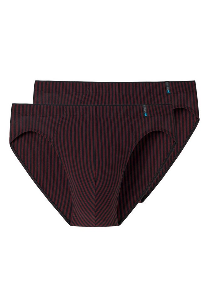 Schiesser Slip 2er Pack Long Life Soft (Spar-Set, 2-St) Mini Slip / Unterhose - ohne Eingriff - Schnelltrocknend von Schiesser