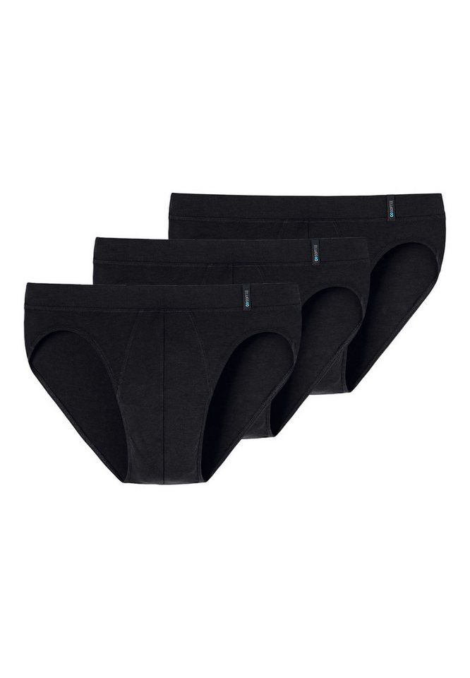 Schiesser Slip 3er Pack Long Life Soft (Spar-Set, 3-St) Rio Slip / Unterhose - Baumwolle - ohne Eingriff - Atmungsaktiv von Schiesser