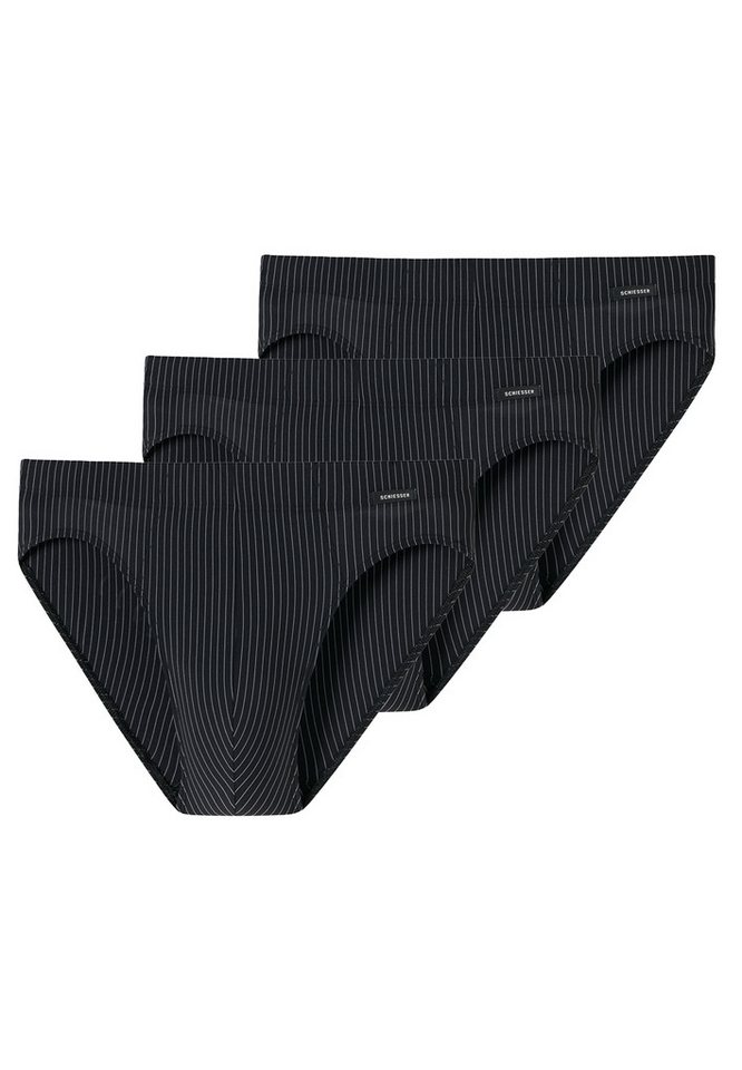 Schiesser Slip 3er Pack Pure Micro (Spar-Set, 3-St) Mini Slip / Unterhose - ohne Eingriff - Blickdicht von Schiesser