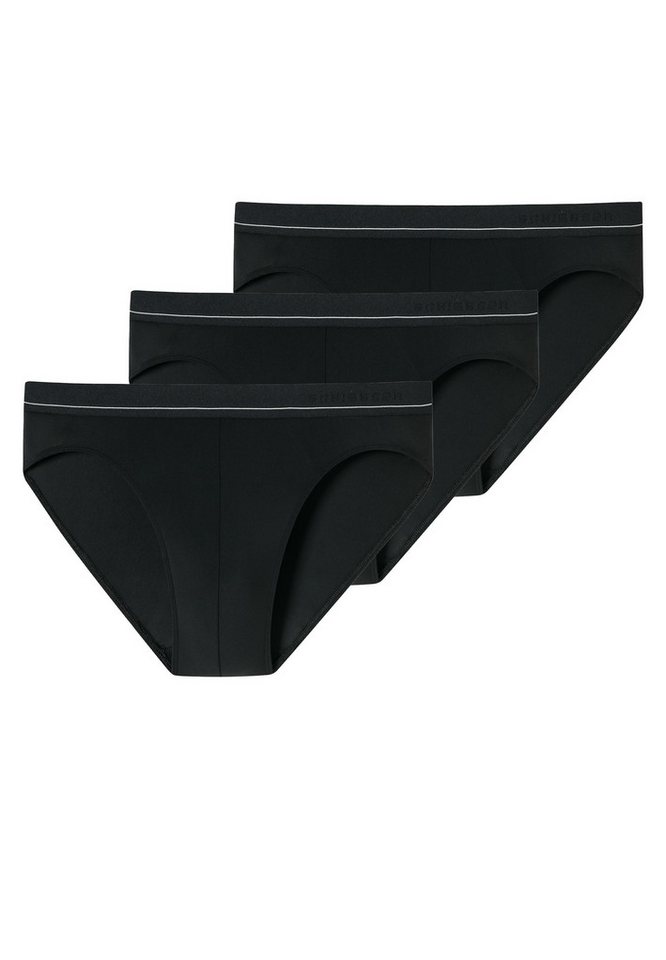 Schiesser Slip 3er Pack Pure Micro (Spar-Set, 3-St) Rio Slip / Unterhose - ohne Eingriff - Blickdicht von Schiesser