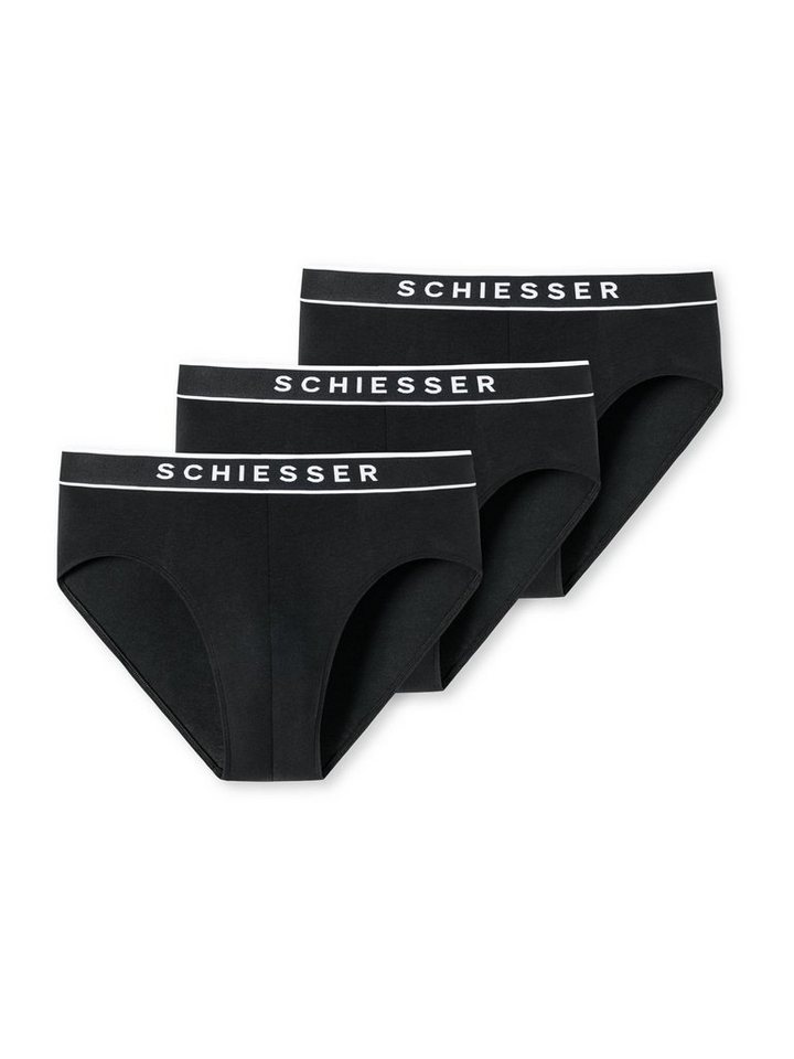 Schiesser Slip 95/5 Organic Cotton (3-St) 0 von Schiesser