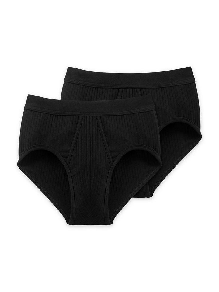 Schiesser Slip Authentic Sport (2-St) unterhose unterwäsche basic von Schiesser