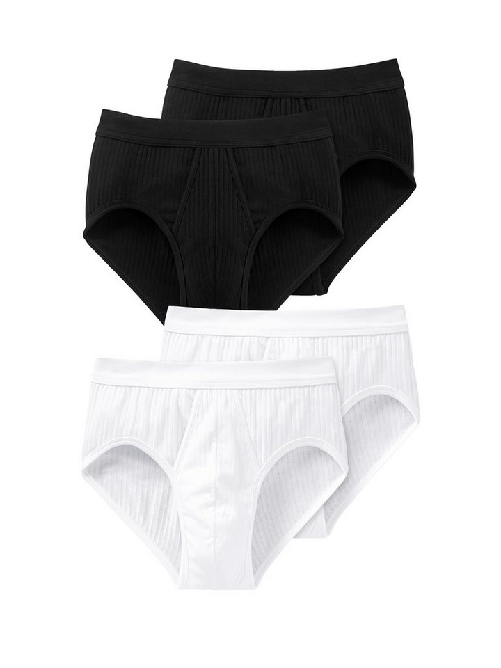 Schiesser Slip Authentic Sport (4-St) unterhose unterwäsche basic von Schiesser