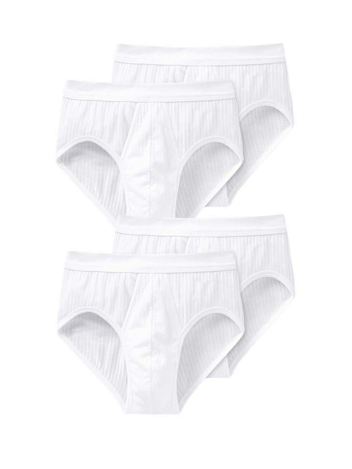 Schiesser Slip Authentic Sport (4-St) unterhose unterwäsche basic von Schiesser