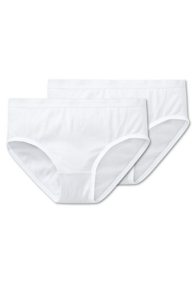 Schiesser Slip Cotton 95/5 (Set, 2-St., Set) Mädchen Slips, 2er Pack, Slip Unterhose, Baumwolle von Schiesser