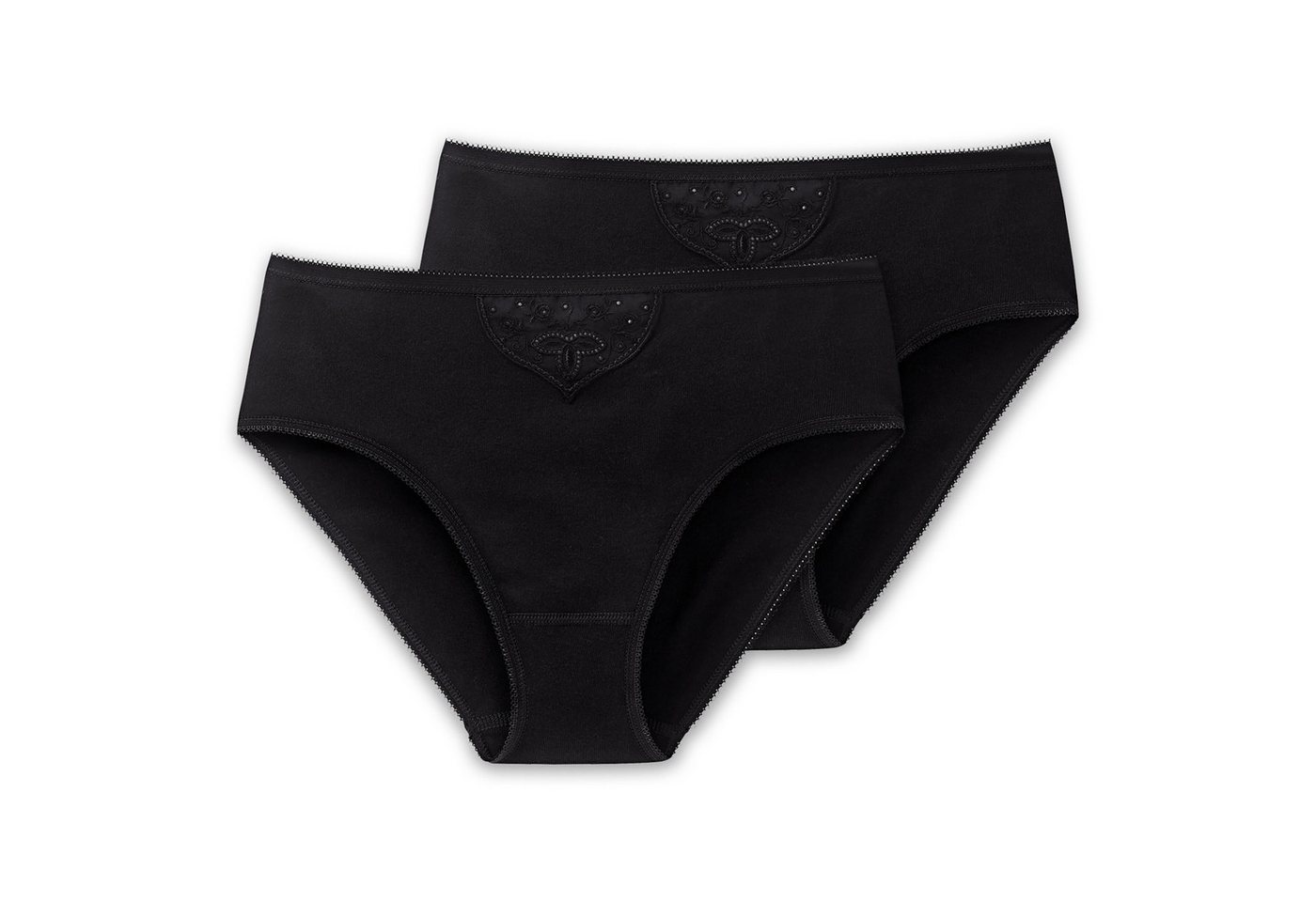 Schiesser Slip Damen Slip 2er Pack Baumwolle Cotton Essentials (Packung, 2er Pack) von Schiesser