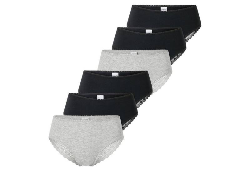 Schiesser Slip Damen Slip 6er Pack Baumwolle (Packung, 6er Pack) von Schiesser