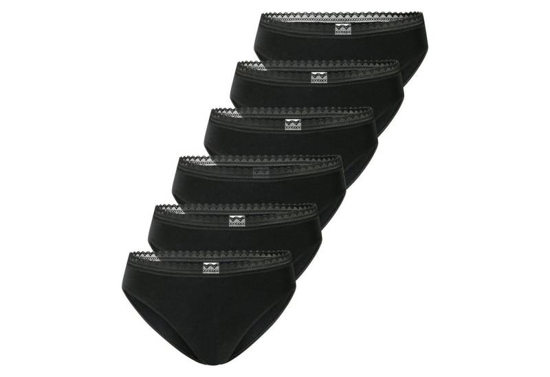 Schiesser Slip Damen Slip 6er Pack Baumwolle (Packung, 6er Pack) von Schiesser