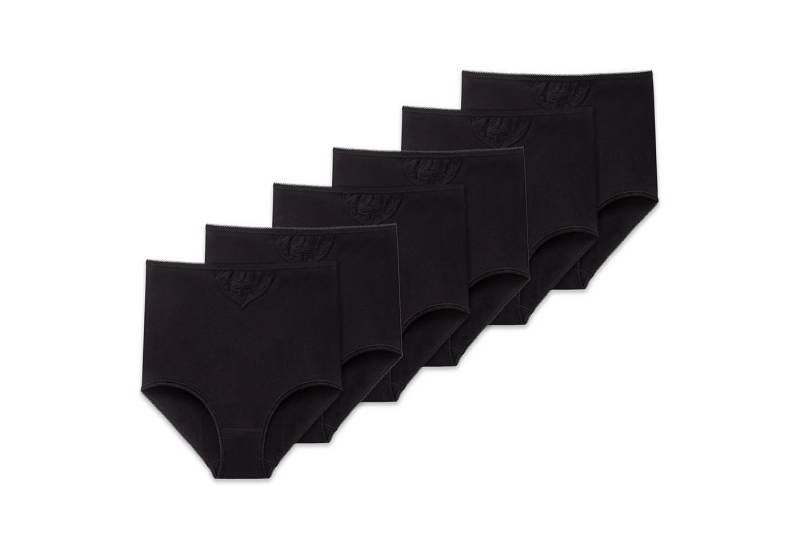 Schiesser Slip Damen Slip 6er Pack Baumwolle Cotton Essentials 6P (Packung, 6er Pack) von Schiesser
