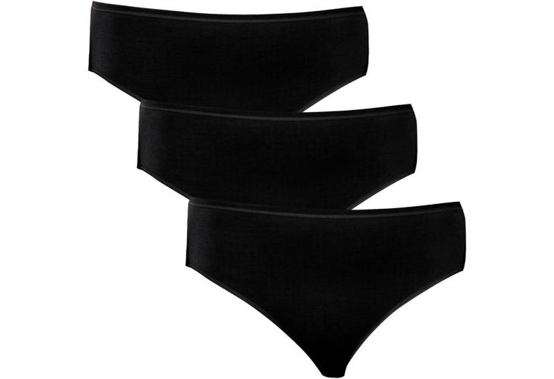 Schiesser Slip Damen-Slip "Cotton Essentials" 3er-Pack Single-Jersey Uni von Schiesser