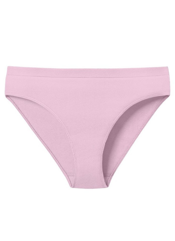 Schiesser Slip Doppelripp Organic Cotton Unterwäsche rosa/sandbraun Damen - 1 Stück von Schiesser