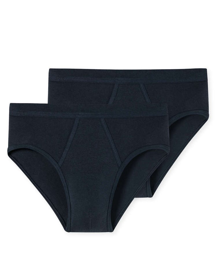 Schiesser Slip Essentials Feinripp (4er Vorteilspack) mit Eingriff von Schiesser